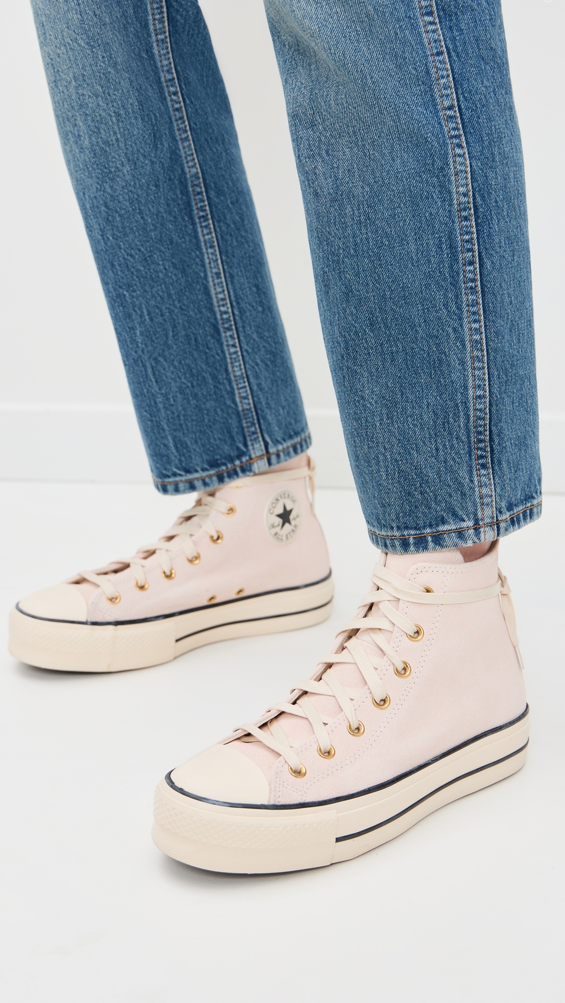 Chuck Taylor All Star Lift Platform Suede Sneakers - 2