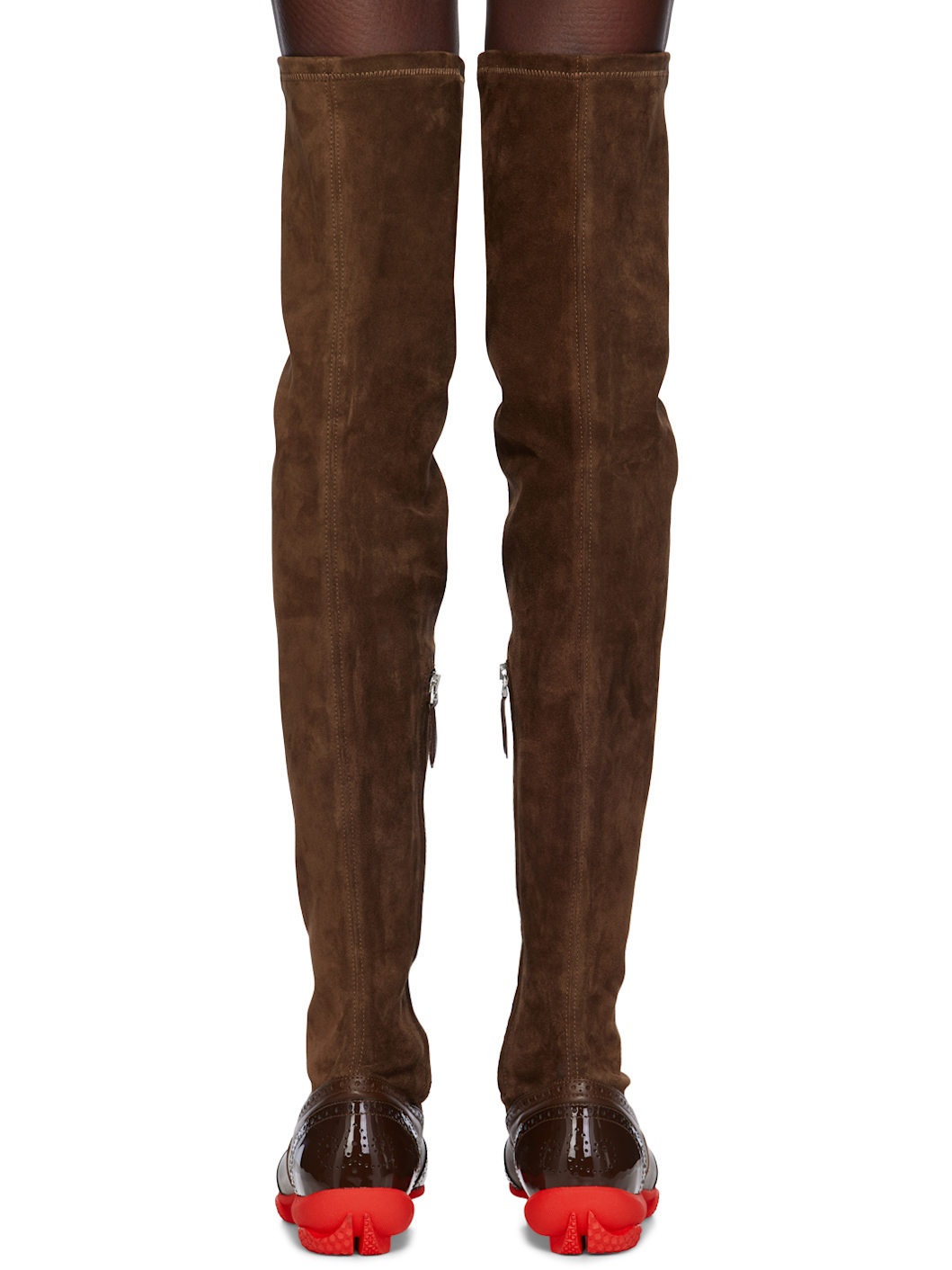 Brown Sonia High Boots - 2