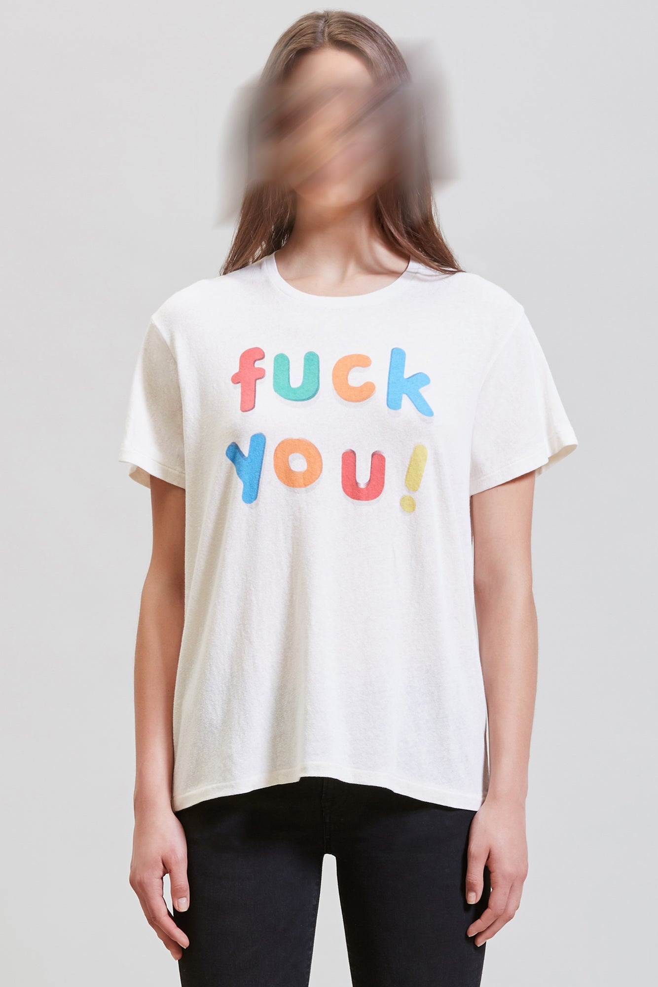 FU! BOY T - ECRU | R13 - 3