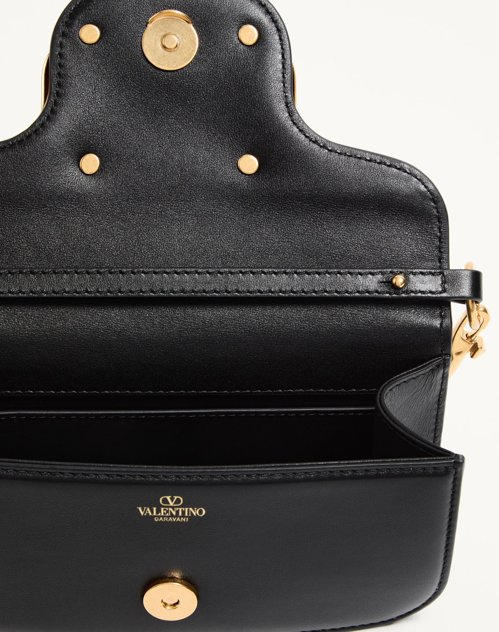 VALENTINO GARAVANI LOCÒ SMALL SHOULDER BAG IN CALFSKIN - 5