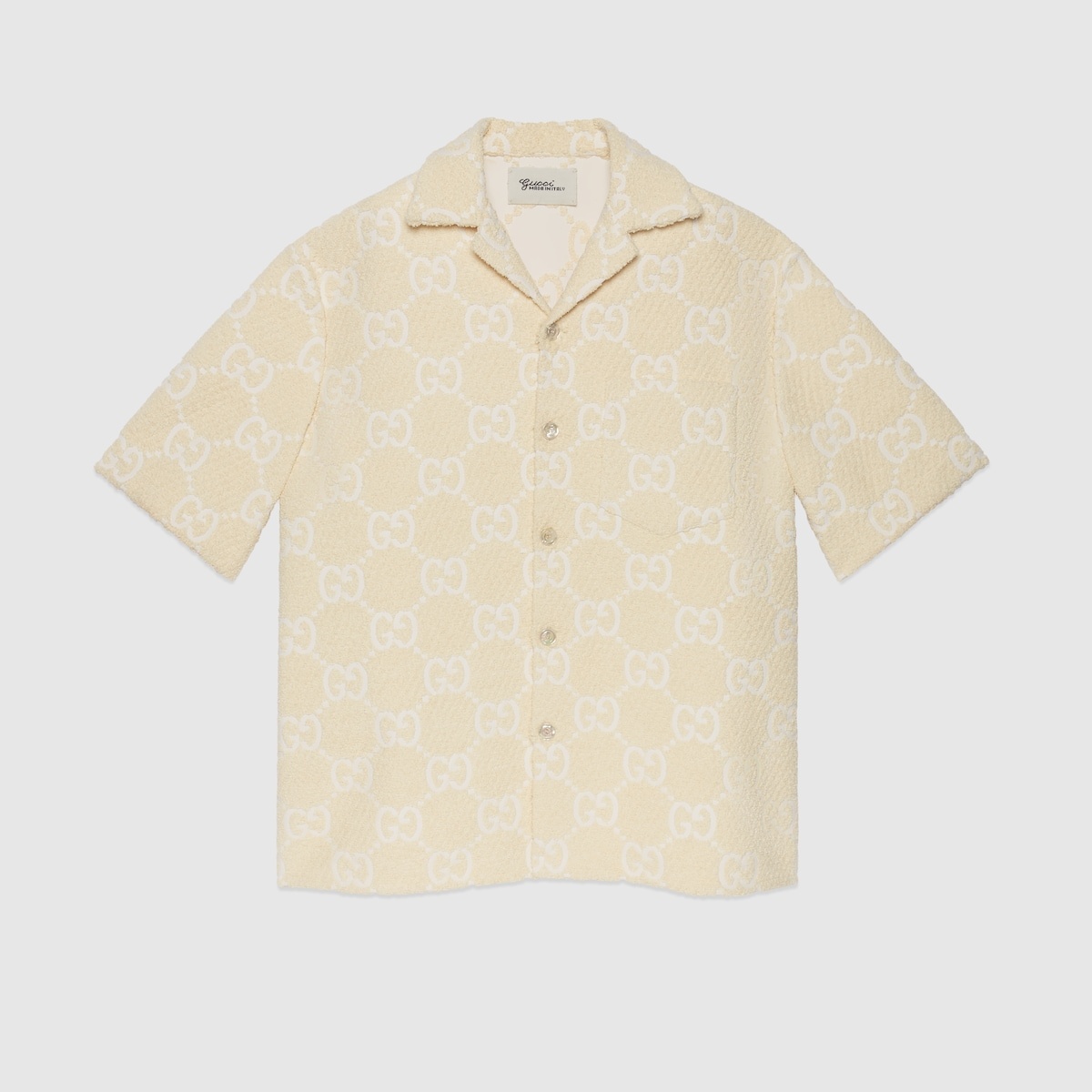 GG terrycloth shirt - 1