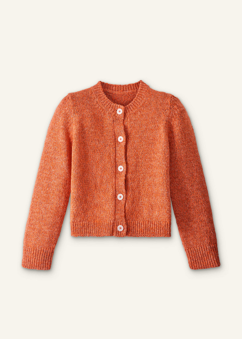 Relaxed Crew Cardigan - 1