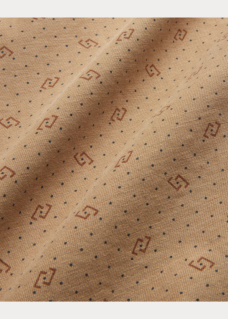 Print Reverse-Twill Utility Jacket 5