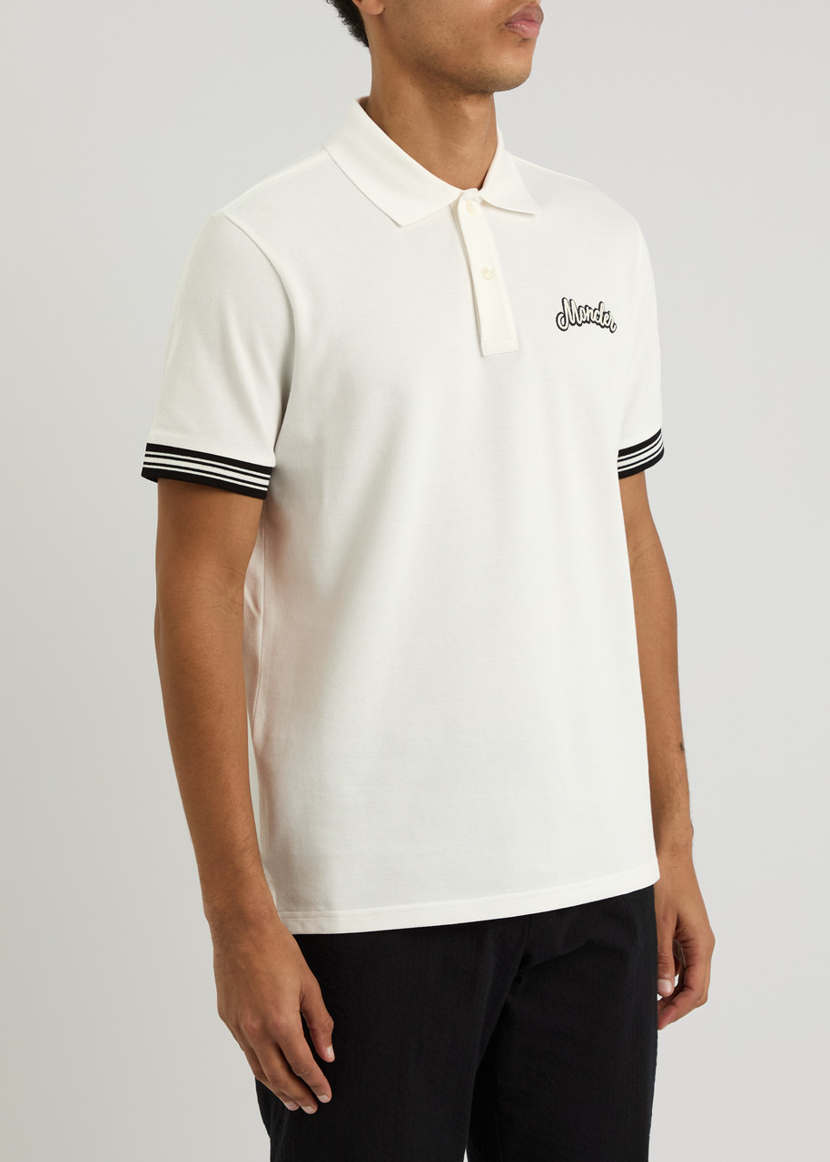 Moncler Logo-embroidered Cotton Polo Shirt - 2