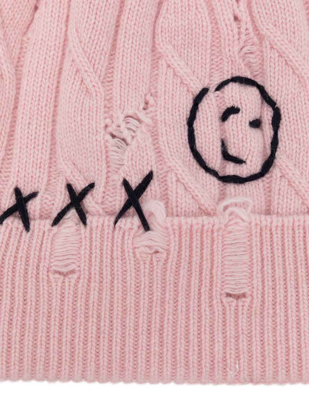 logo-patch beanie - 3