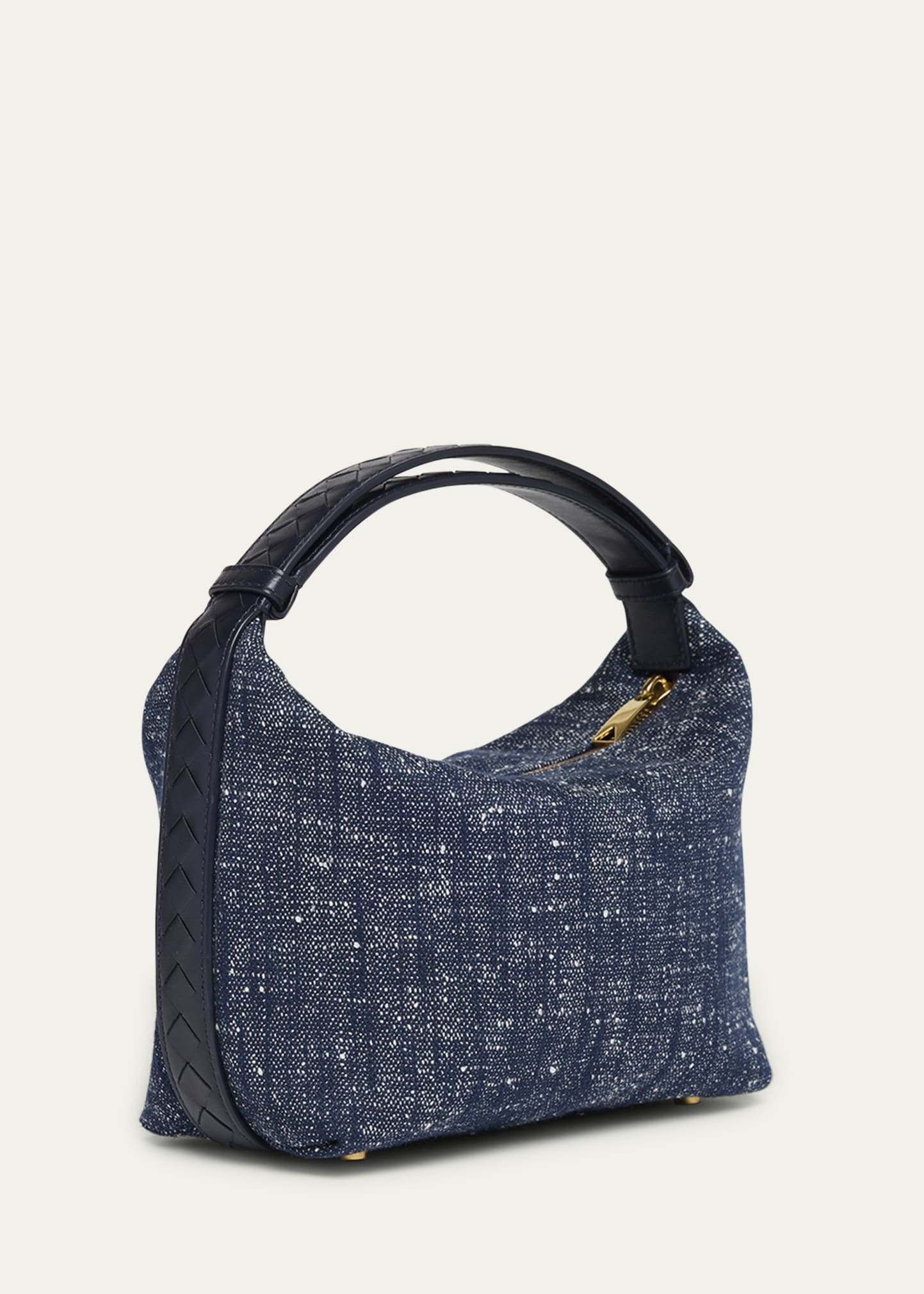 Mini Wallace Denim Boucle Shoulder Bag - 3