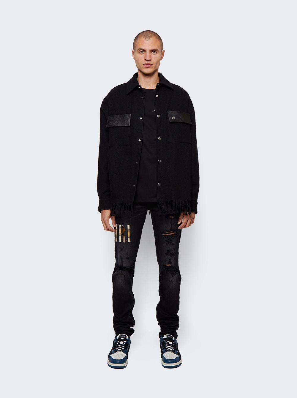 Flannel Core Logo Jean Aged Black - 2