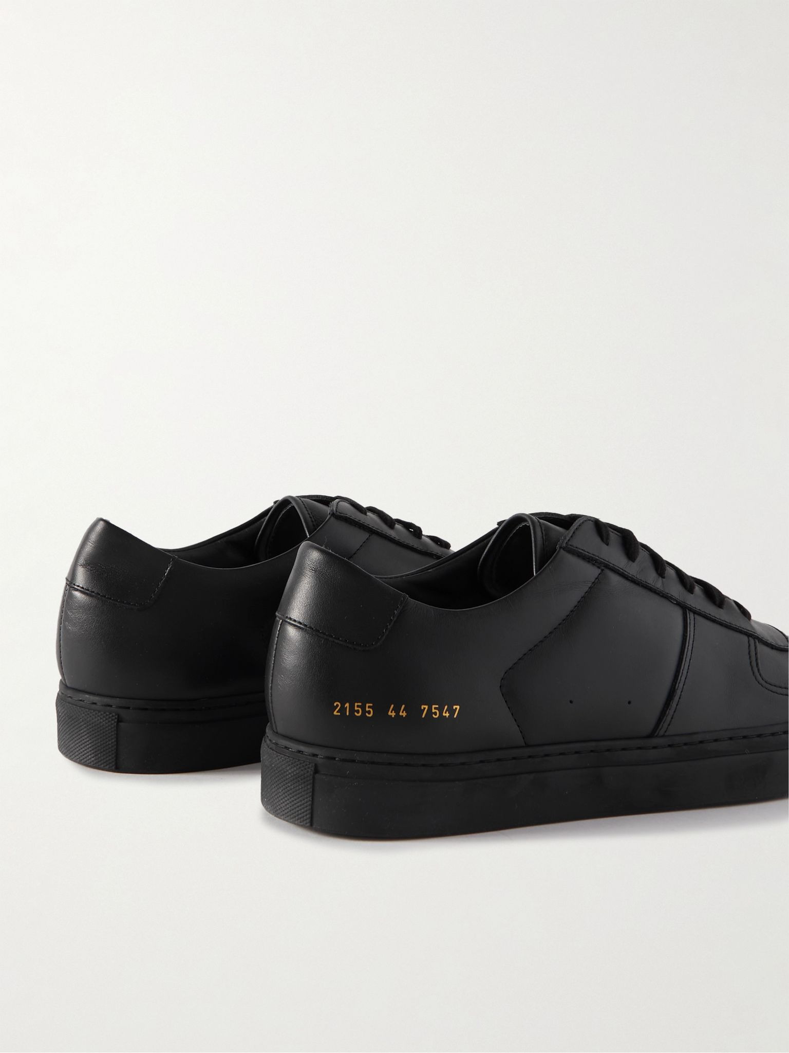 BBall Leather Sneakers Black - 4