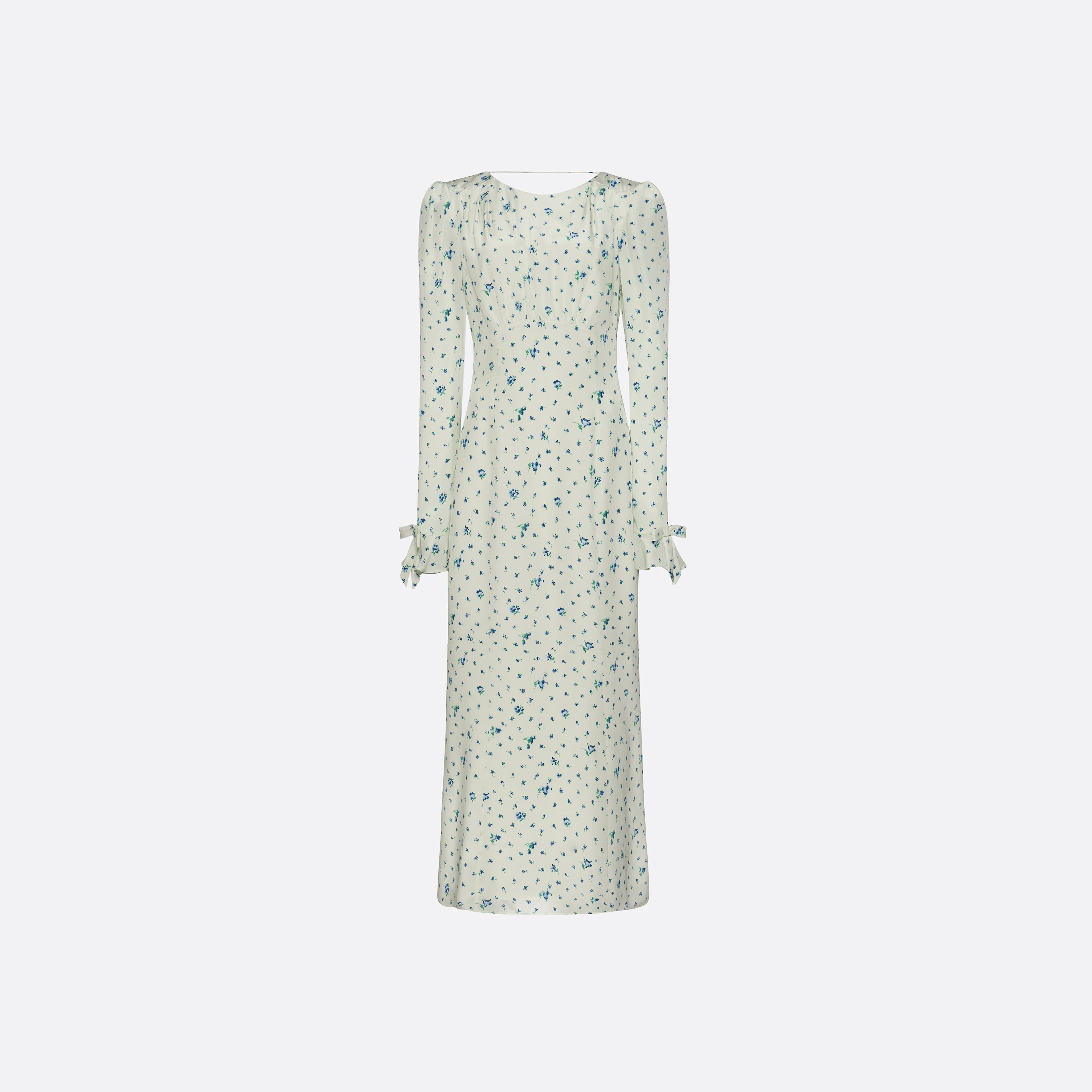 OPEN BACK MIDI DRESS - 1