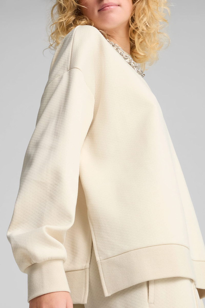 Wardrobe Essentials Women's Oversized Crew Sweatshirt 7