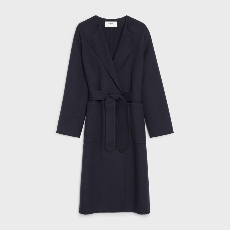 PURE COLLAR COAT IN DOUBLE FACE CASHMERE 1