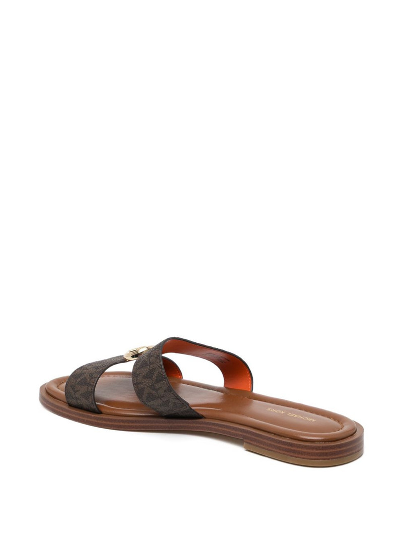 all-over logo buckle sandals 3