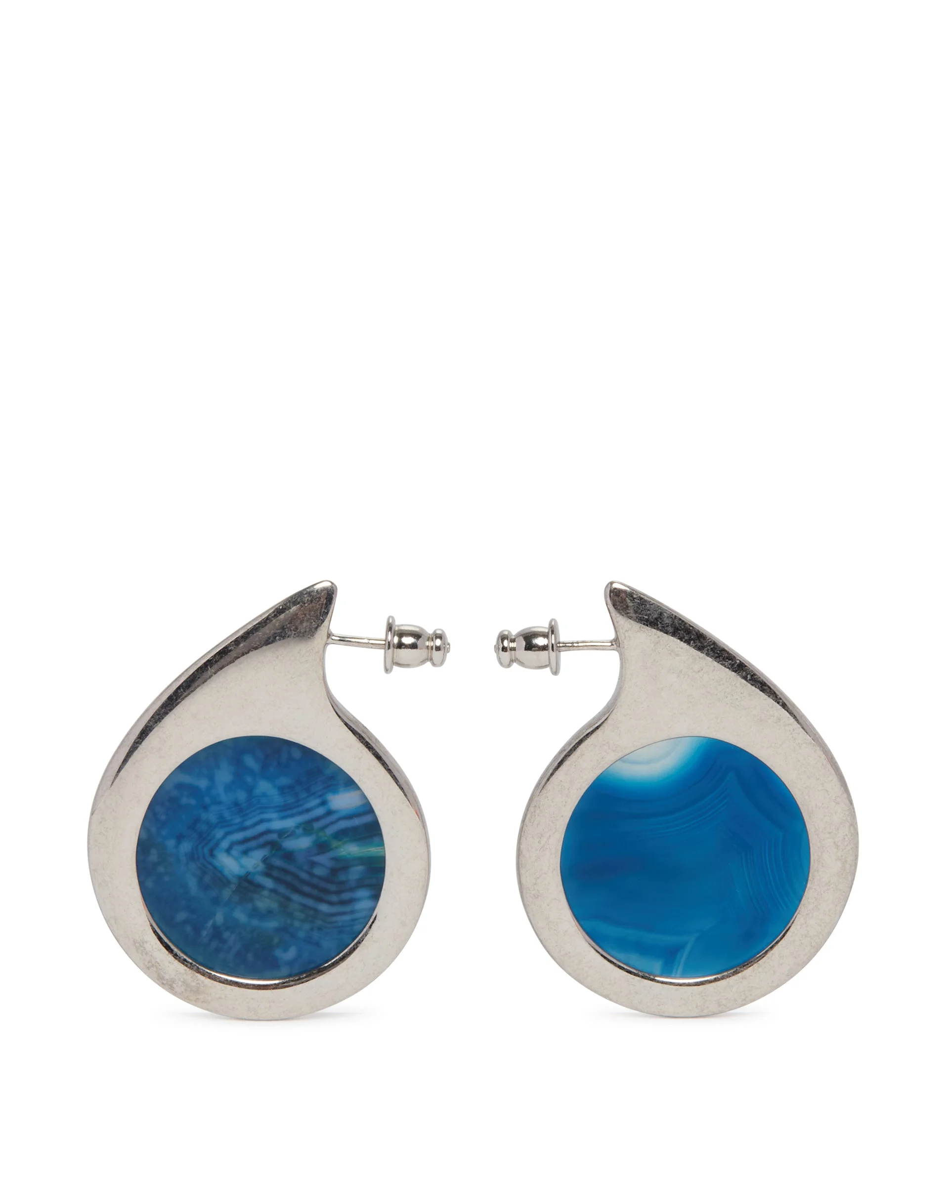 Silver Small Dusk Earrings - 1