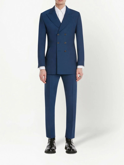 Alexander McQueen slim-fit tailored trousers outlook