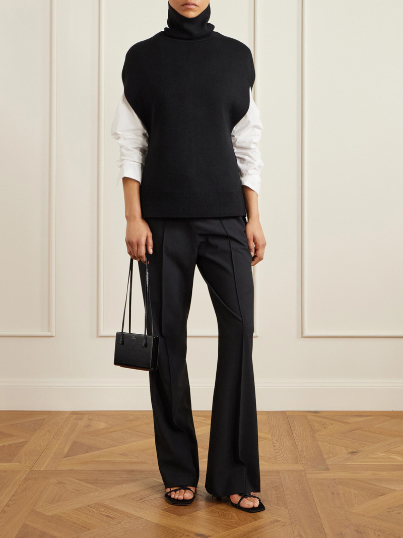 TOTEME Cocktail Patent-leather Shoulder Bag outlook