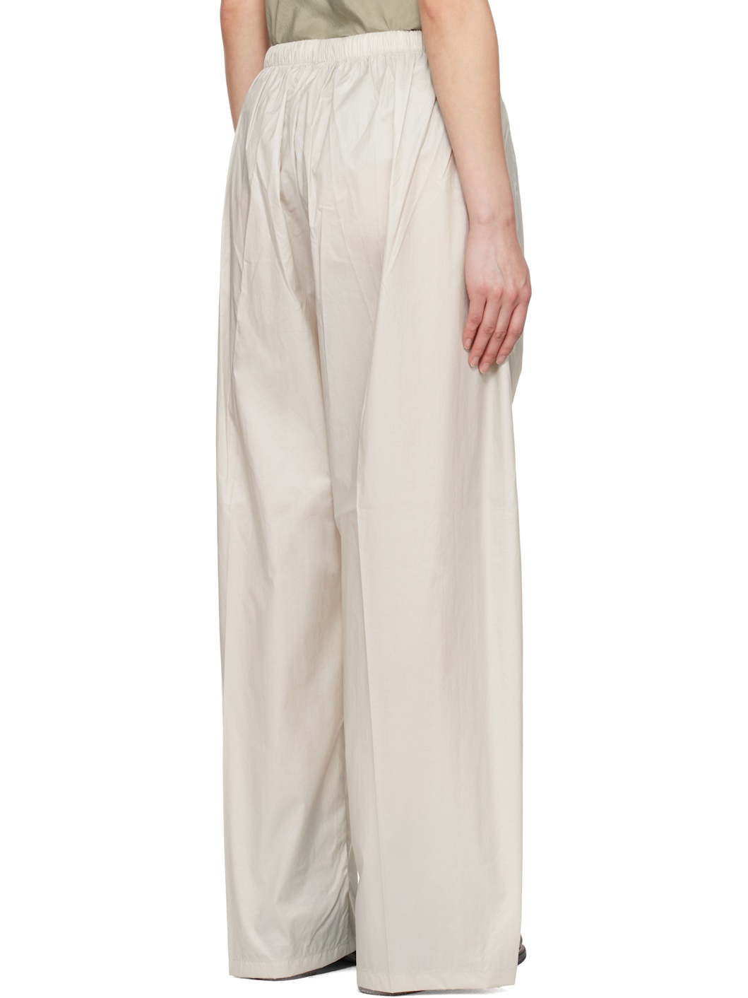 Beige No.287 Technical Flap Pocket Trousers - 3