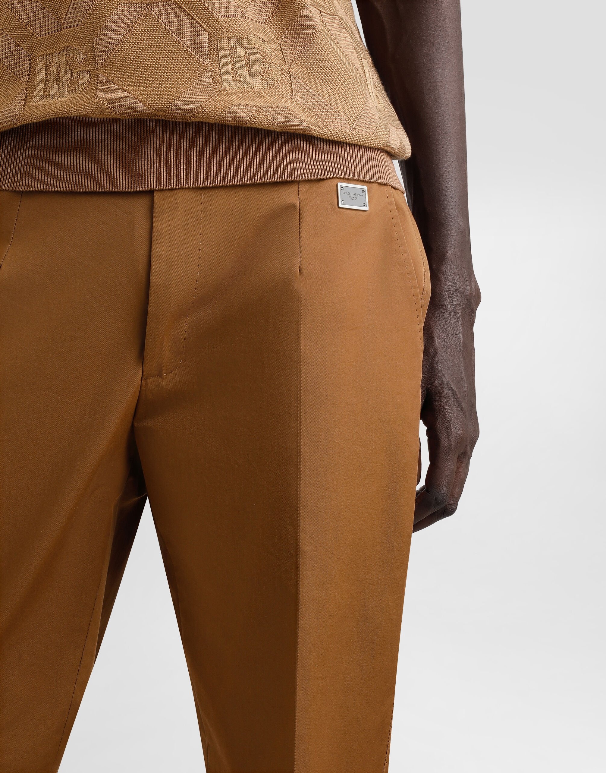 Tailored cotton pants - 2