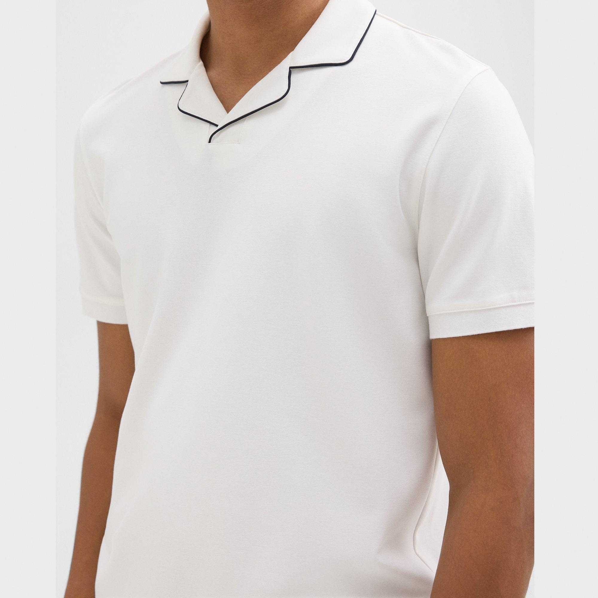 Johnny Collar Polo in Relay Jersey - 5