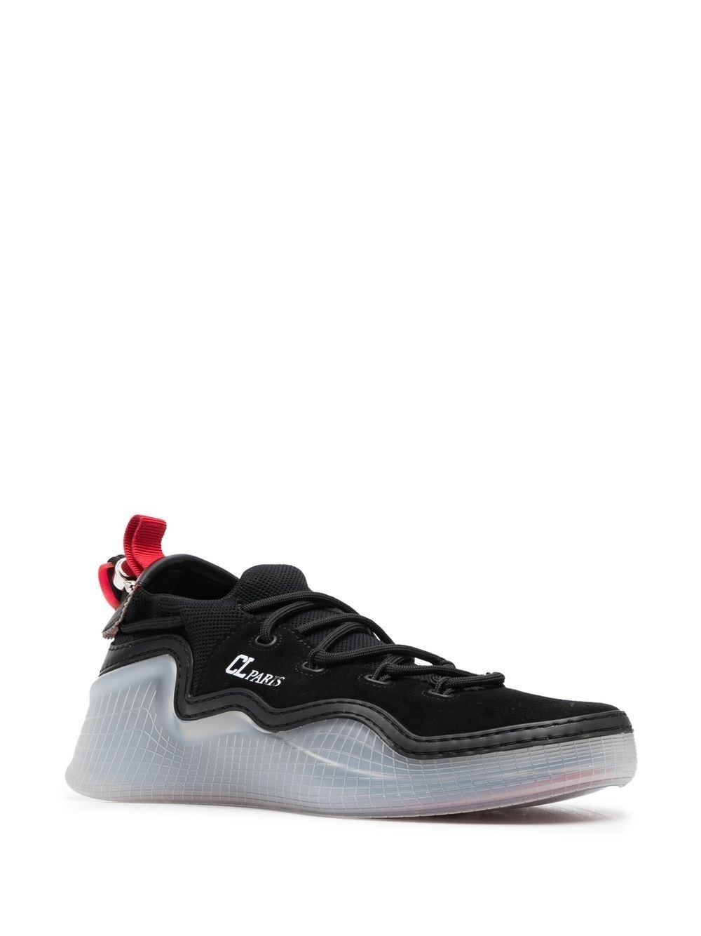 leather low-top sneakers - 2