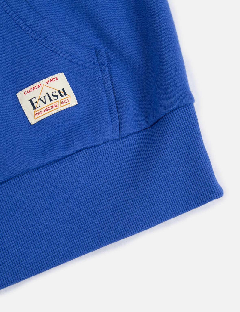 DARUMA BOX PRINT HOODED SWEATSHIRT 13