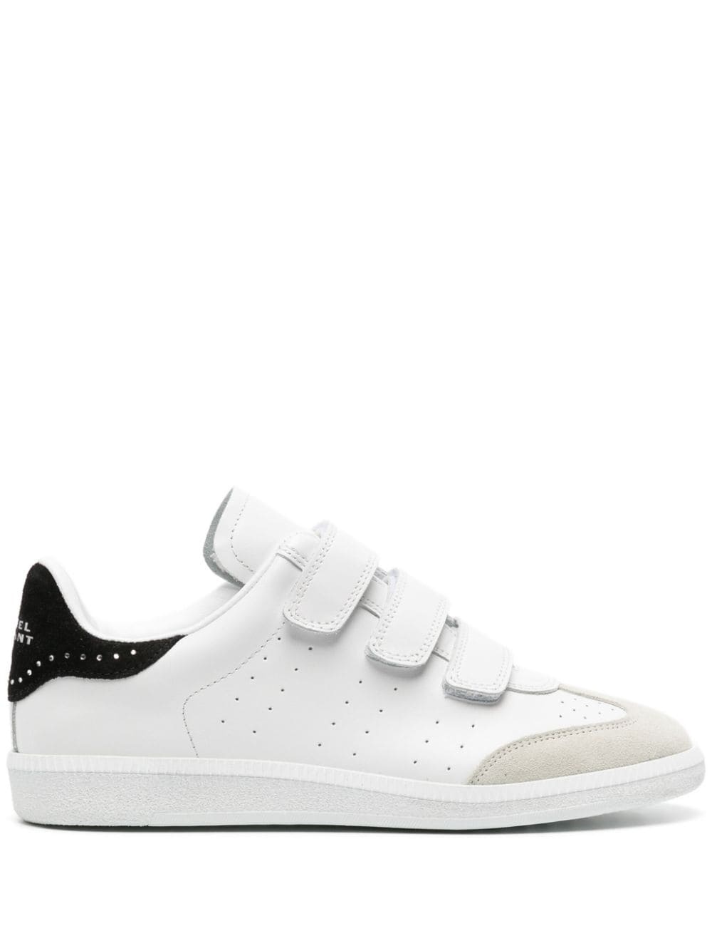 Beth crystal-embellished leather sneakers - 2