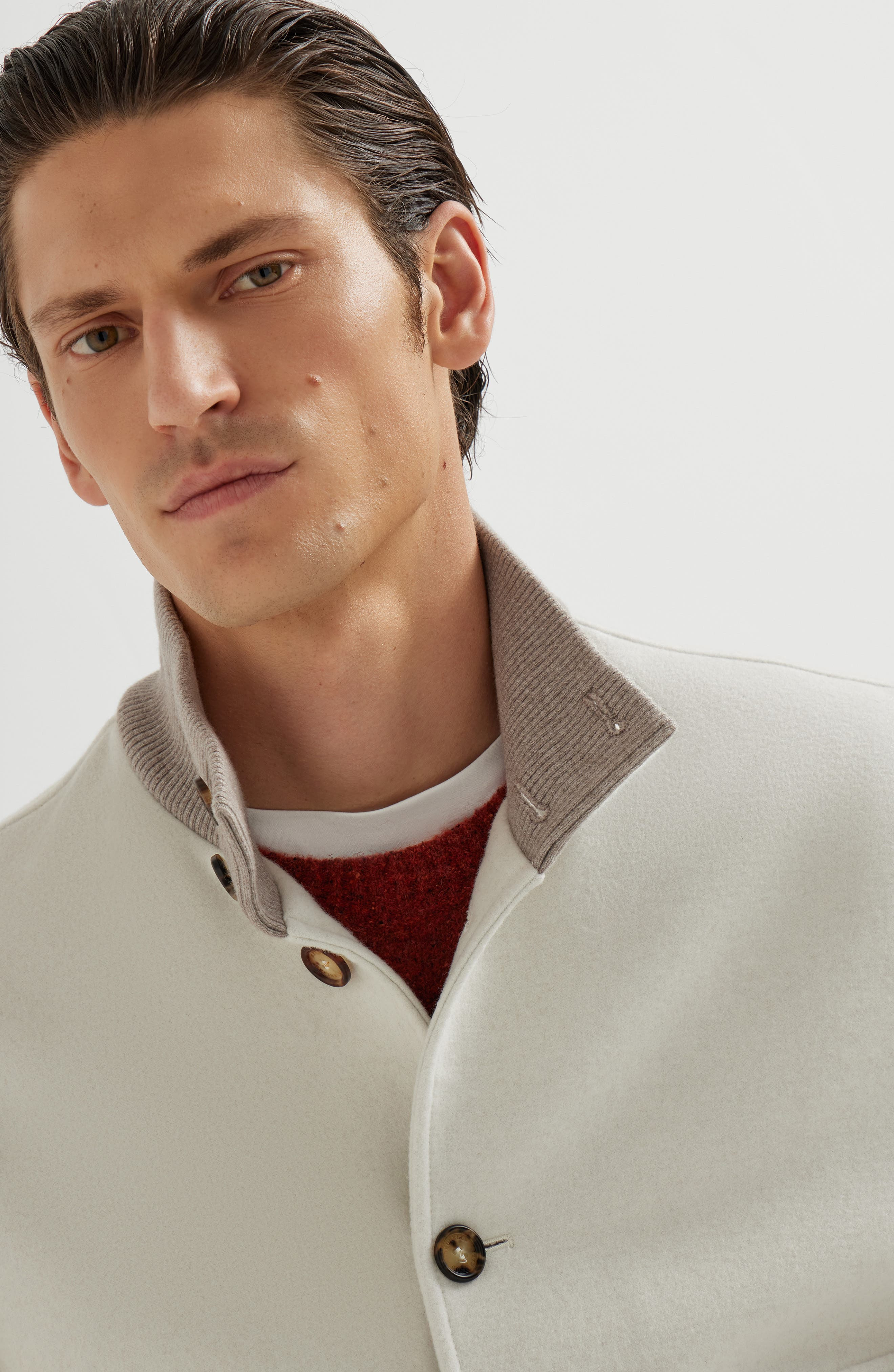 Brunello Cucinelli Hand-crafted bomber jacket in Panama at Nordstrom - 4