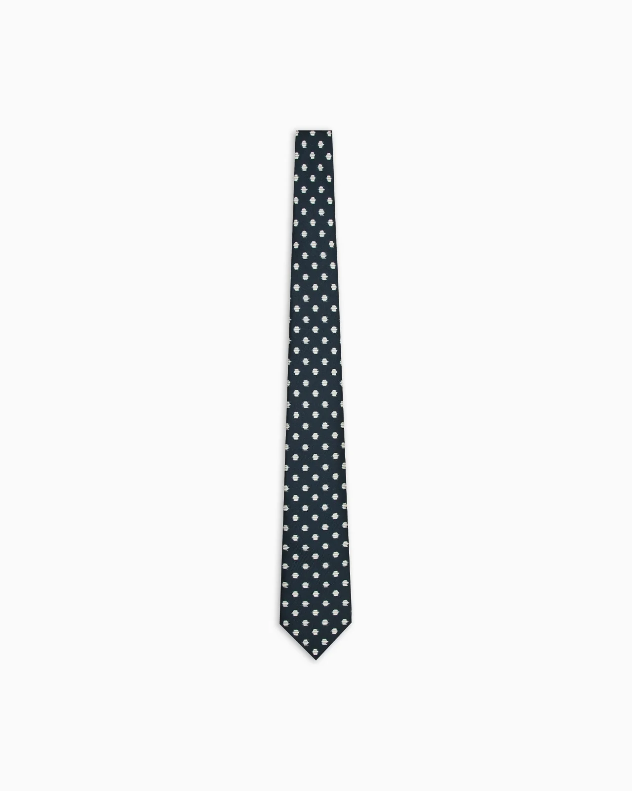 JACQUARD SILK TIE - 1