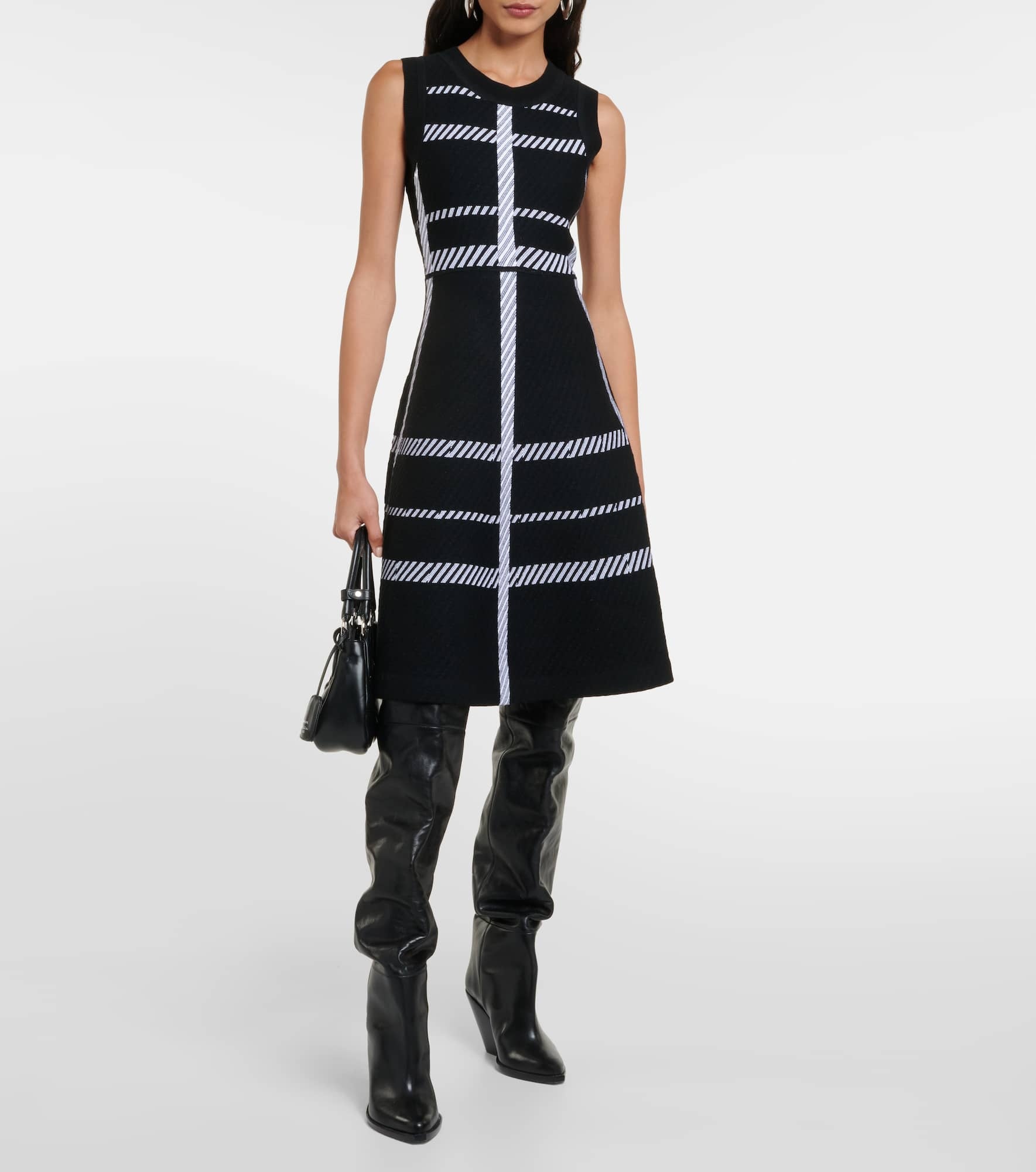 Checked midi dress - 2