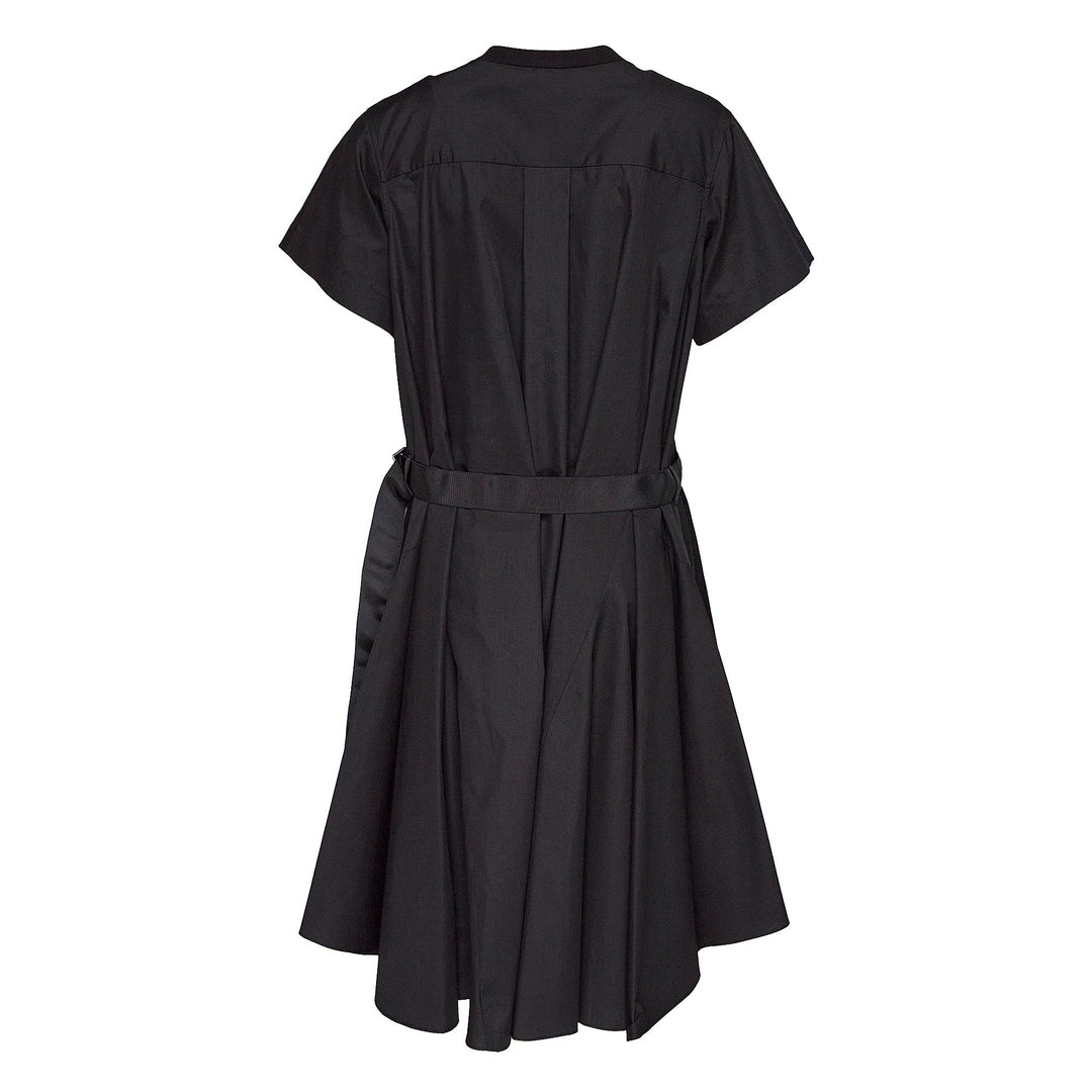 SACAI♡ Cotton Poplin x Cotton Jersey Dress Sacai Cotton Poplin x Cotton Jersey Dress in Navy Stripe