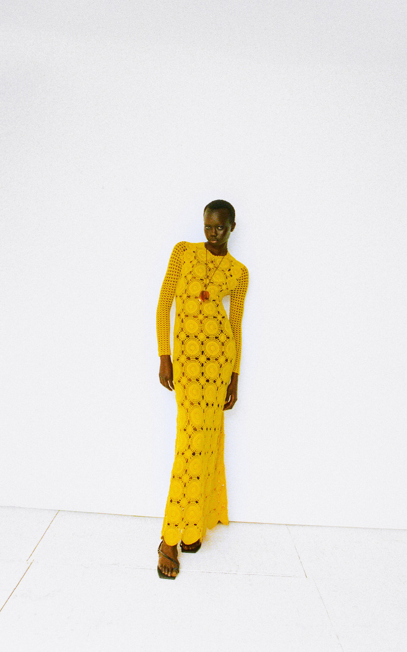 Johanna Ortiz Flamenco Echoes Leather Sandals black outlook