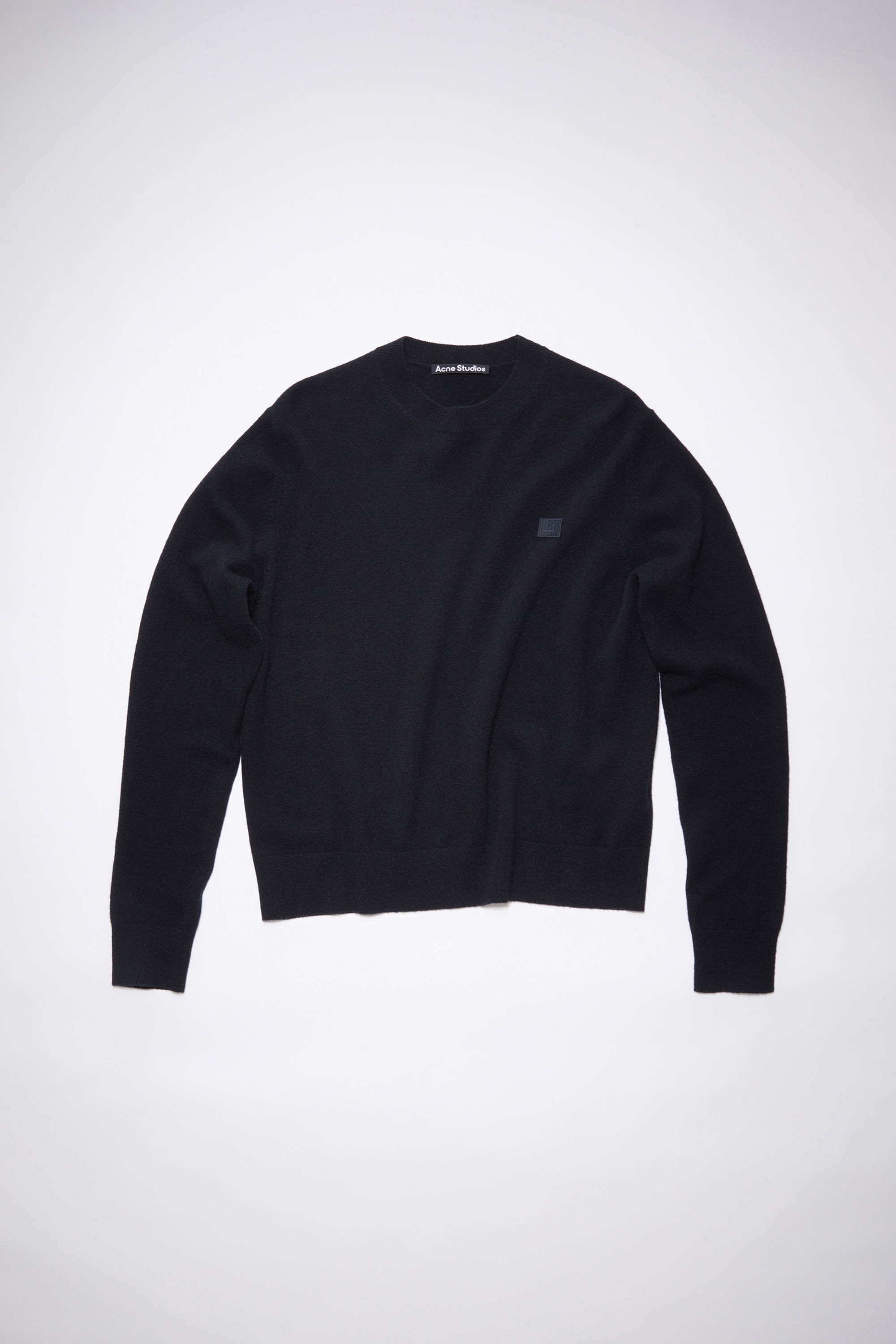 Crew neck sweater - Black - 5