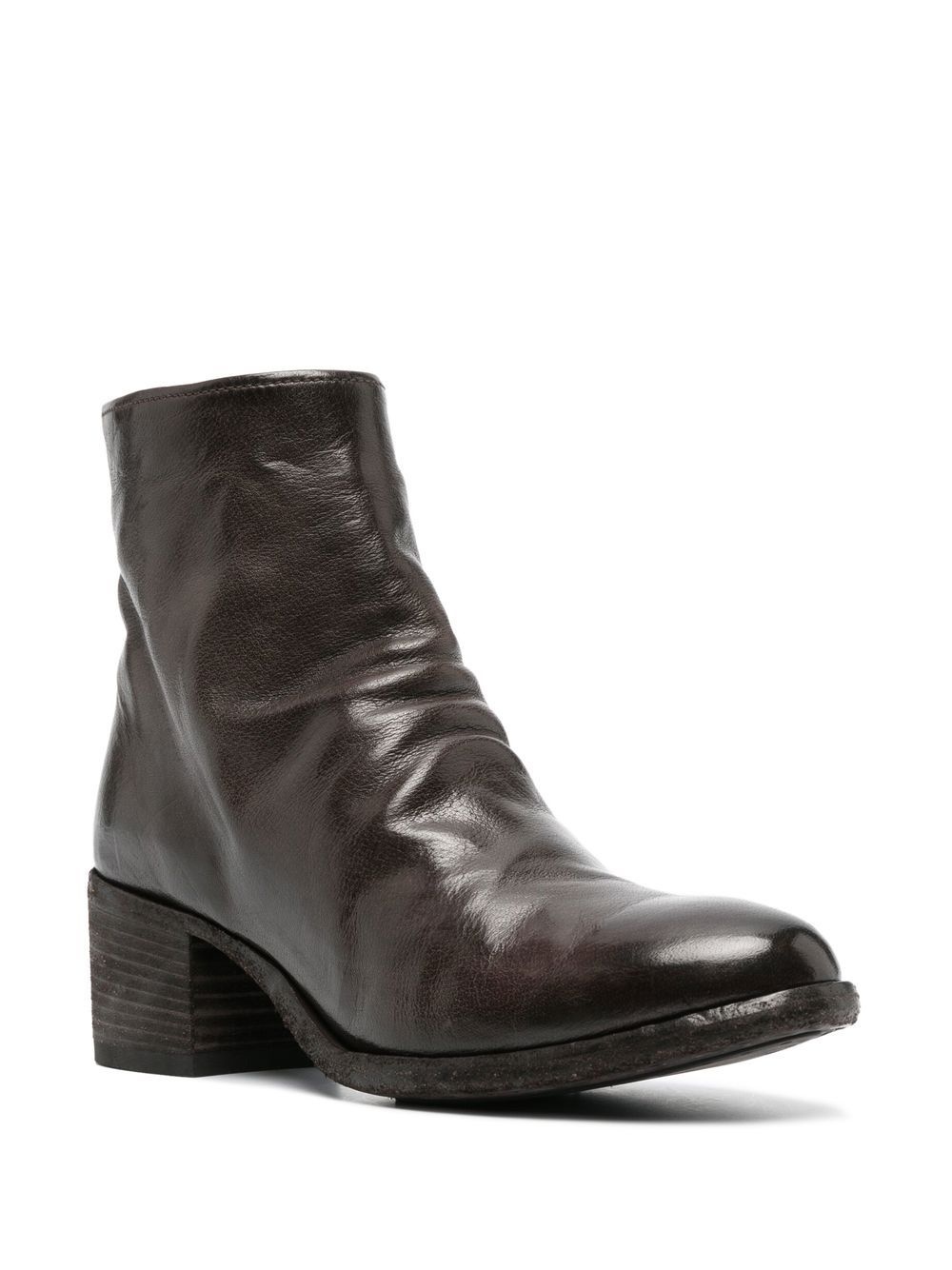 Denner block-heel leather boots - 2