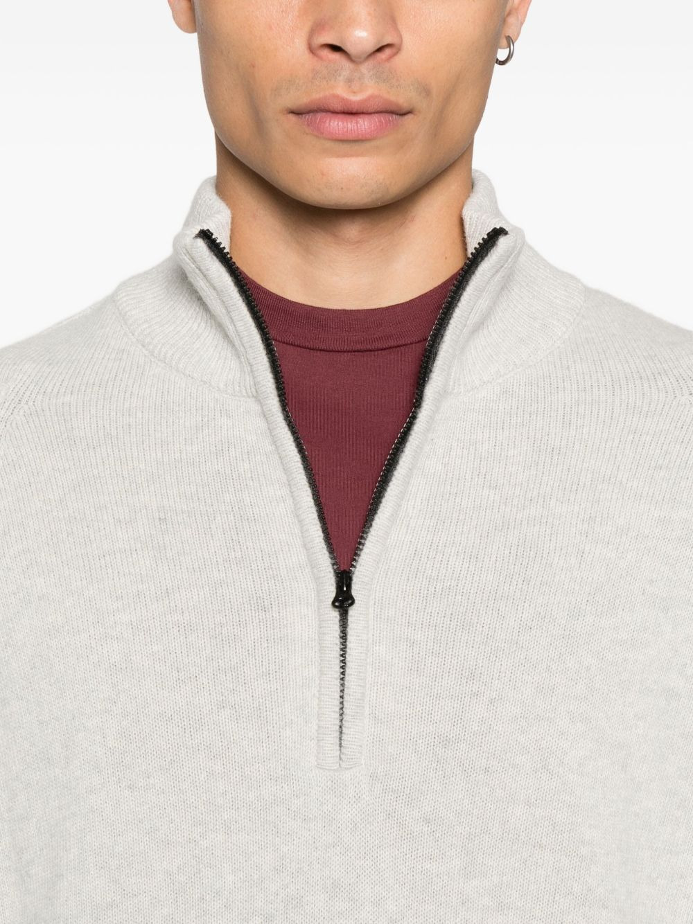 Lens-detail sweater - 5
