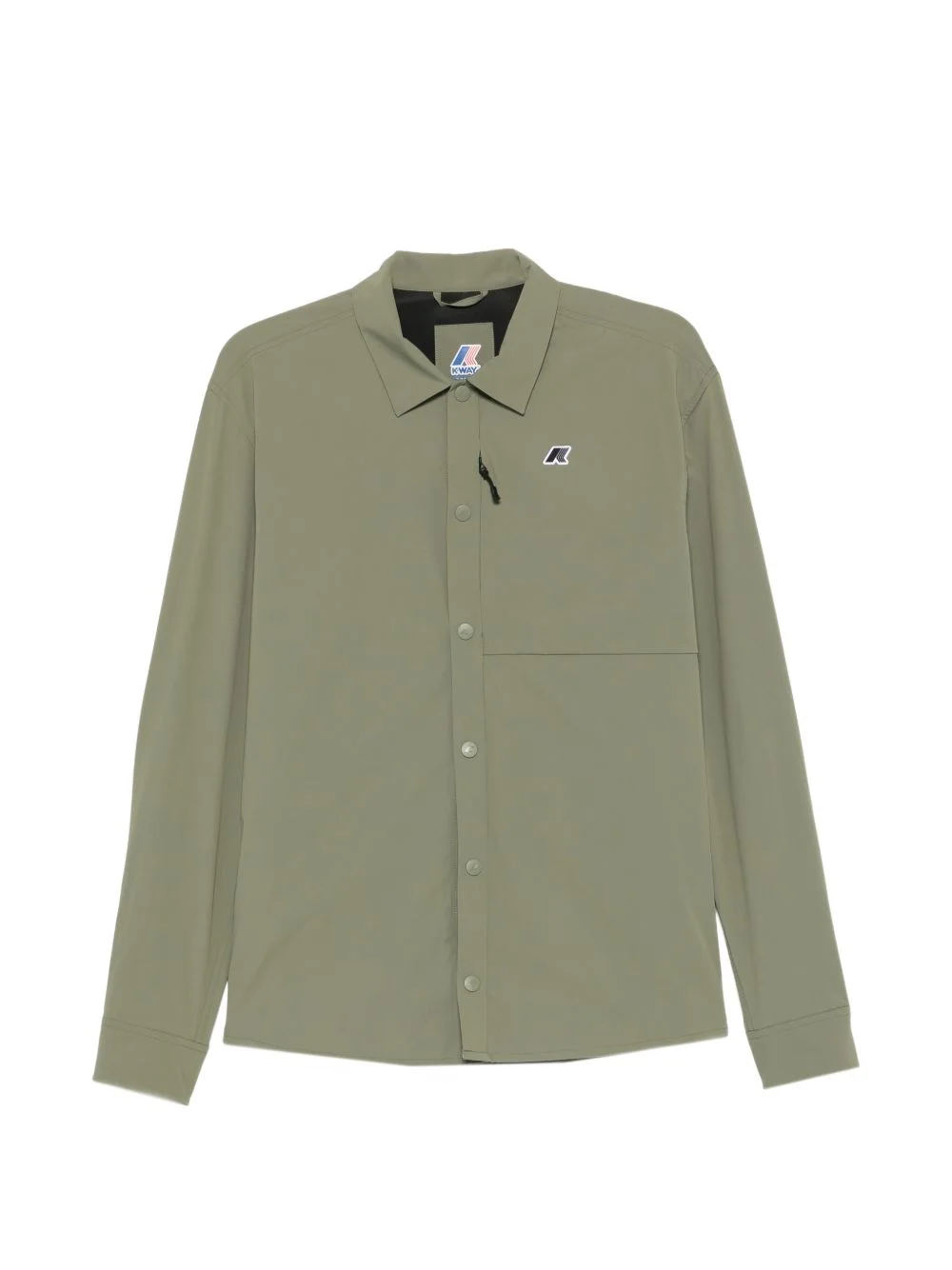Recher logo-patch zip-pocket jacket - 1
