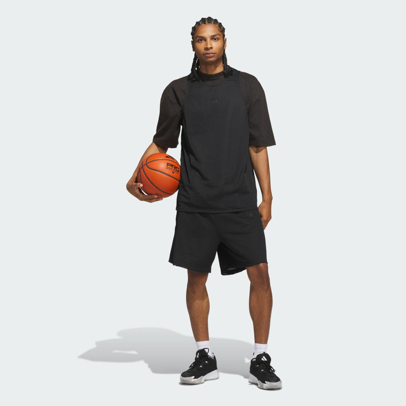 ADIDAS BASKETBALL MESH SHORT 6