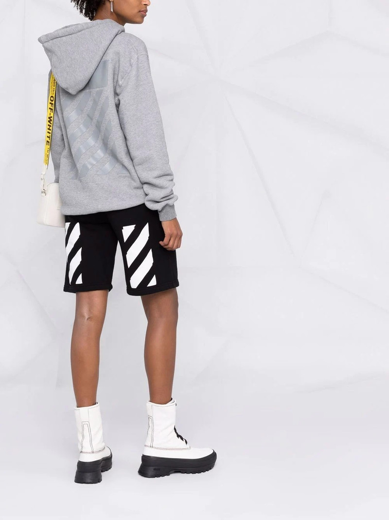 Diag-print hoodie 4