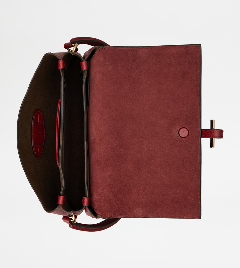 T TIMELESS FLAP BAG IN LEATHER MINI 4