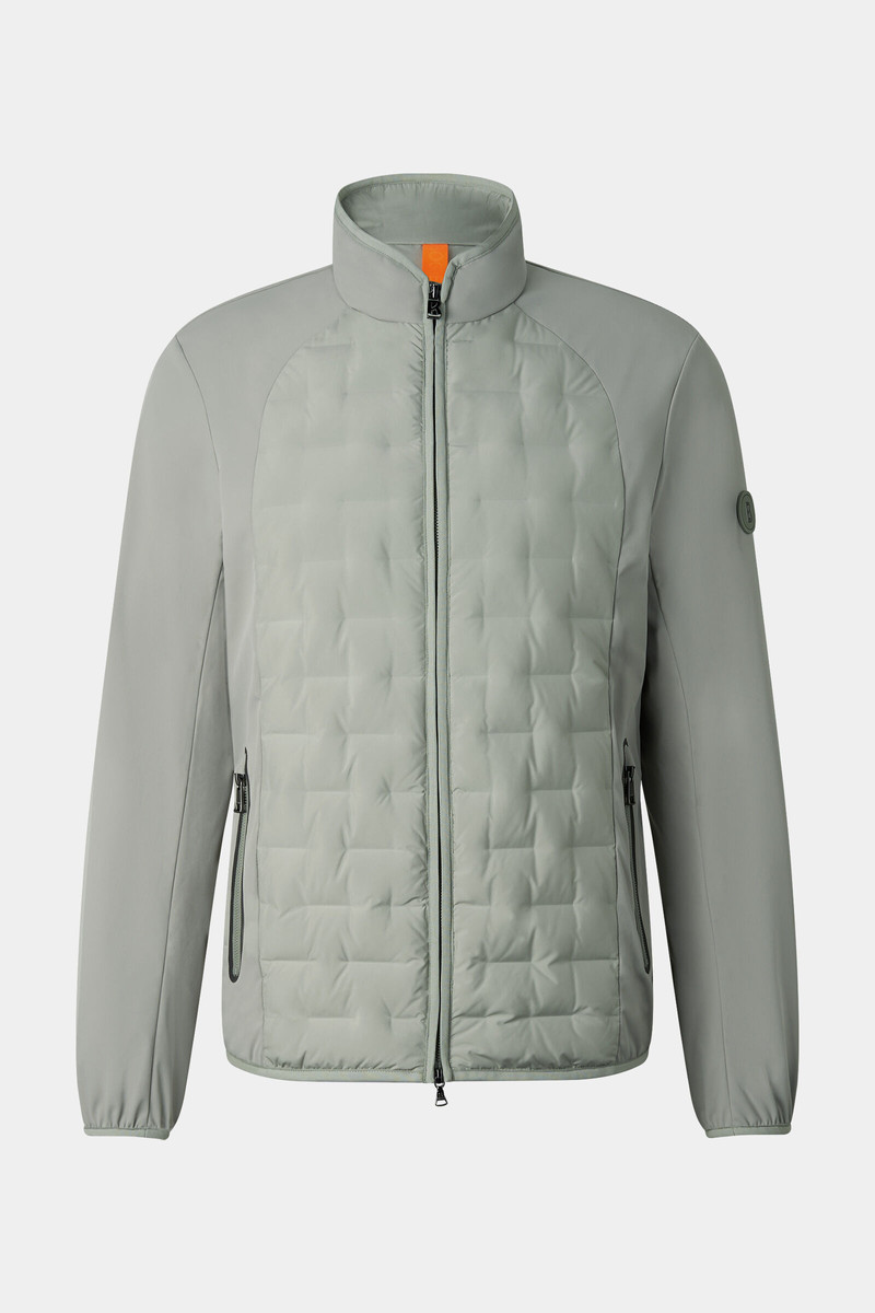 Dajan hybrid jacket in Eucalyptus 1