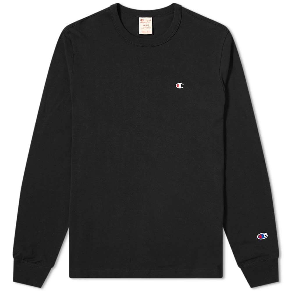 Champion Reverse Weave Long Sleeve Classic Tee - 1