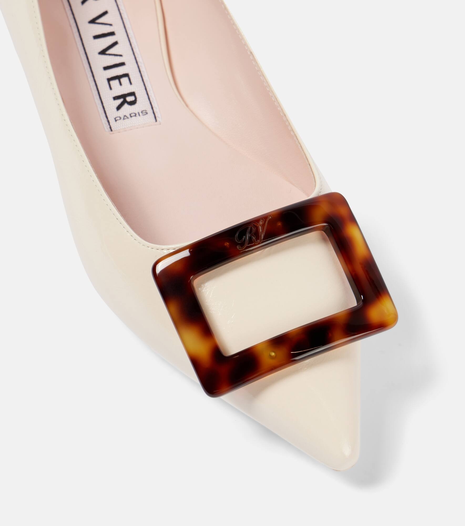 Gommettine Ball leather ballet flats - 6