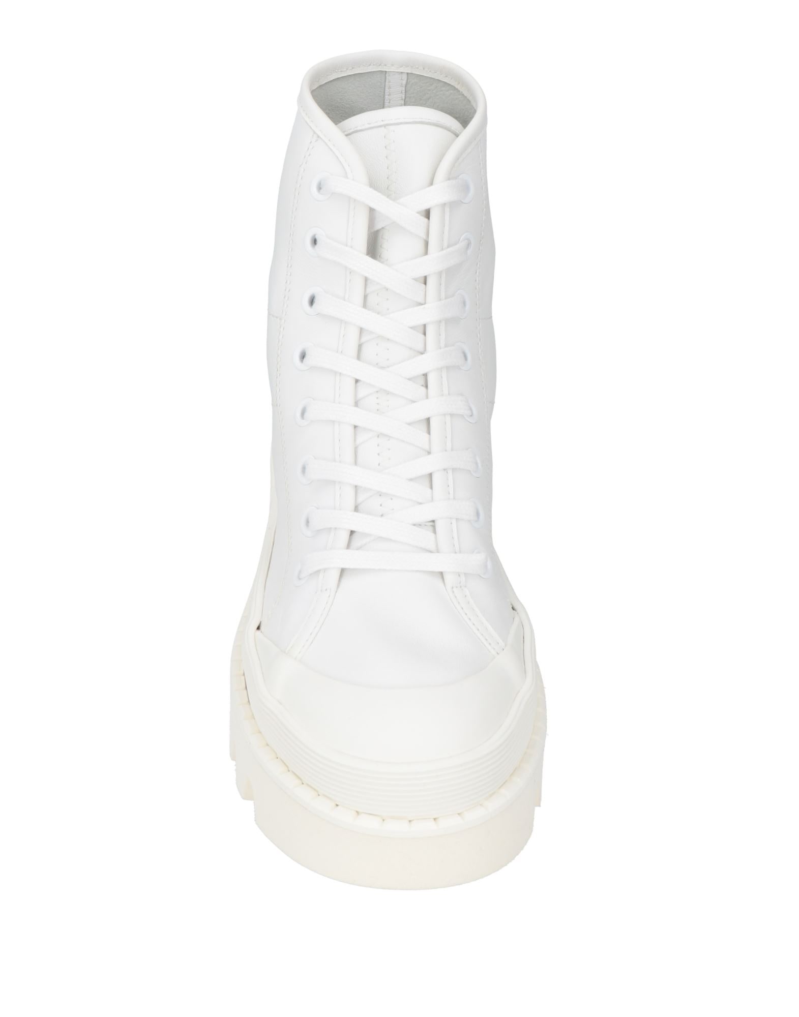 White Women's Ankle Boot - 4