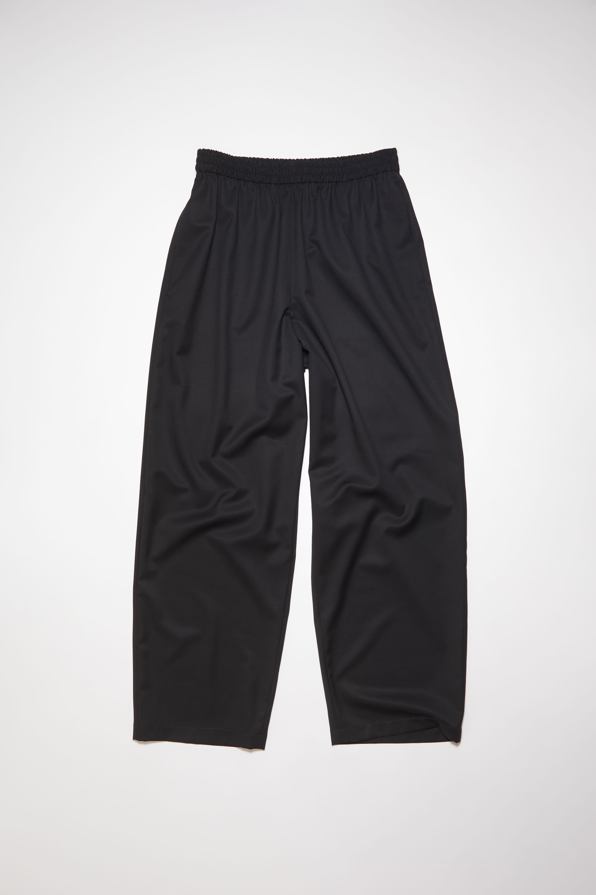 Wool trousers - Black - 6