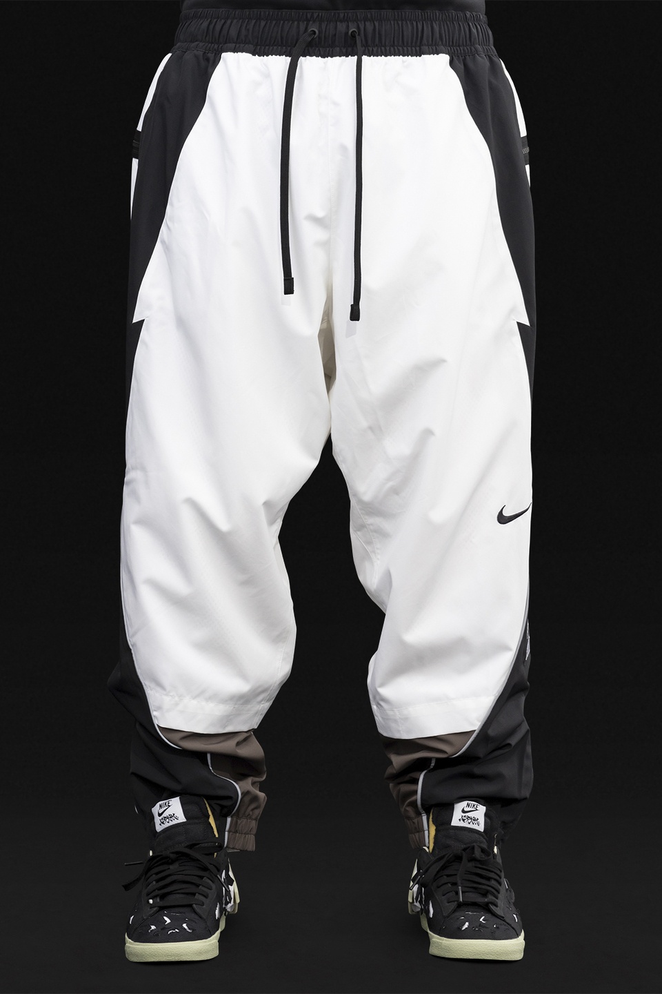 GGG-P2-100 Nike® Acronym® Track Pant Woven White/Multi - 2