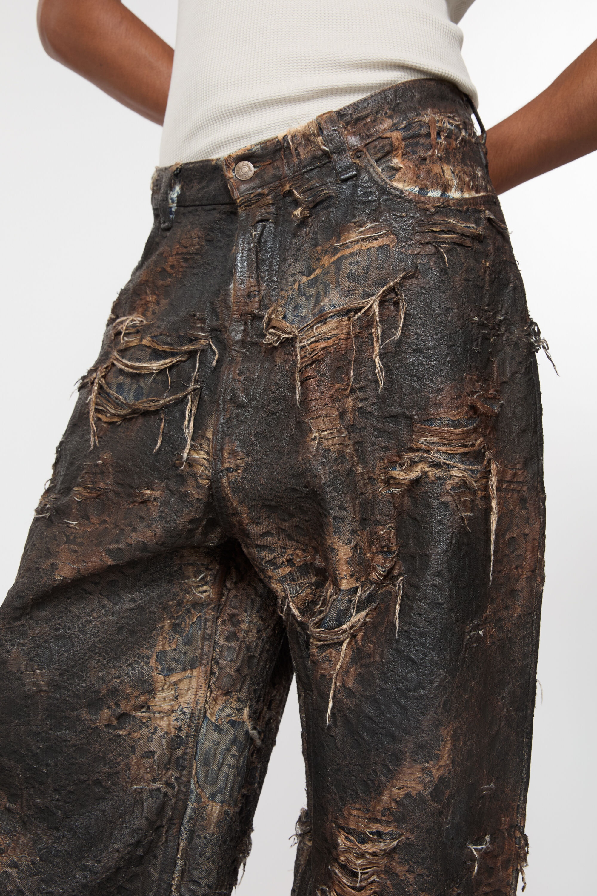 Super baggy fit jeans - 2023 - Brown - 6