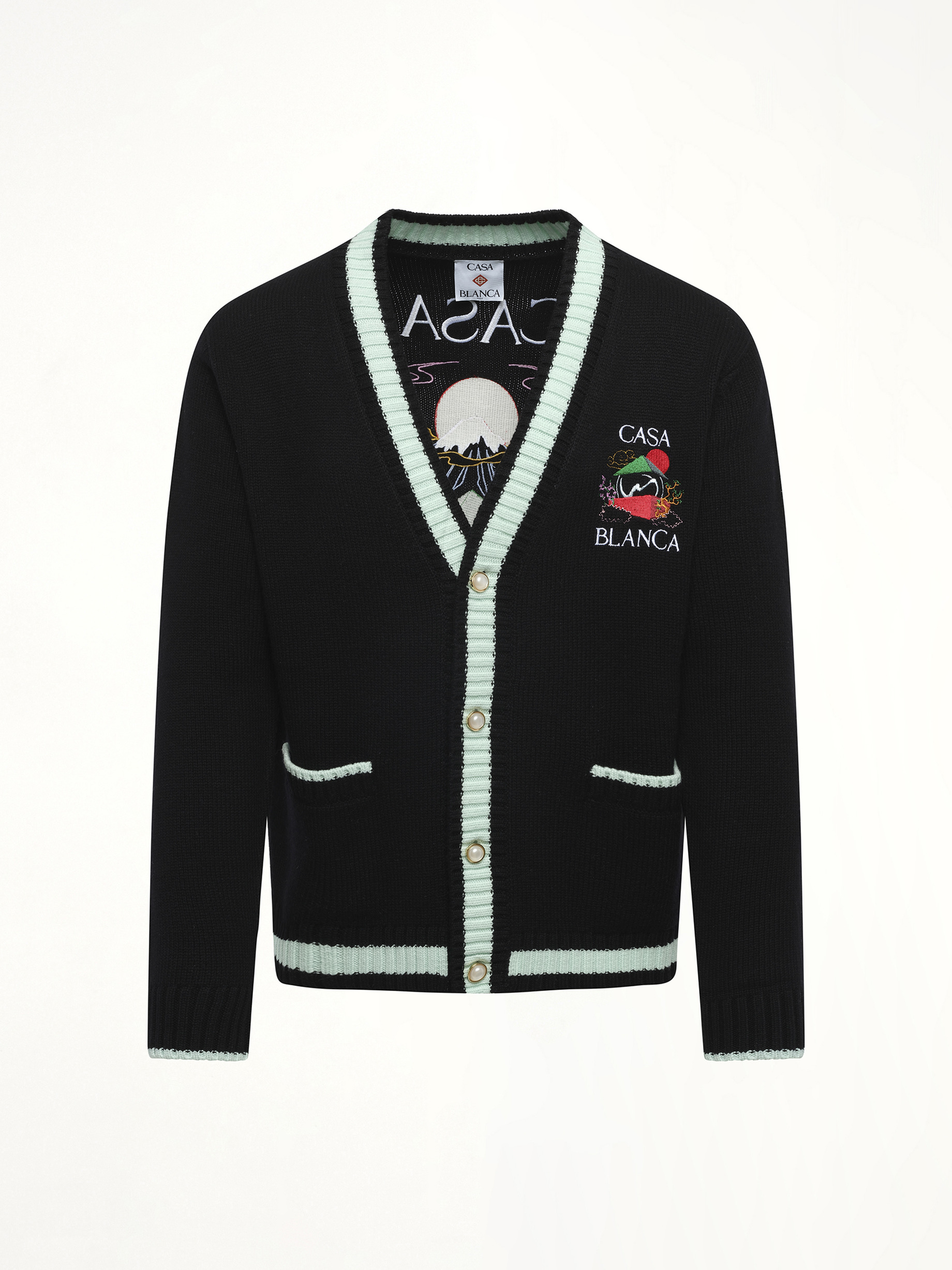 Casa Mountain Cardigan in Black - 2