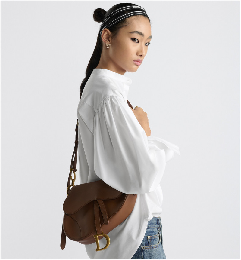 Dior Medium Soft Saddle Bag with Strap outlook