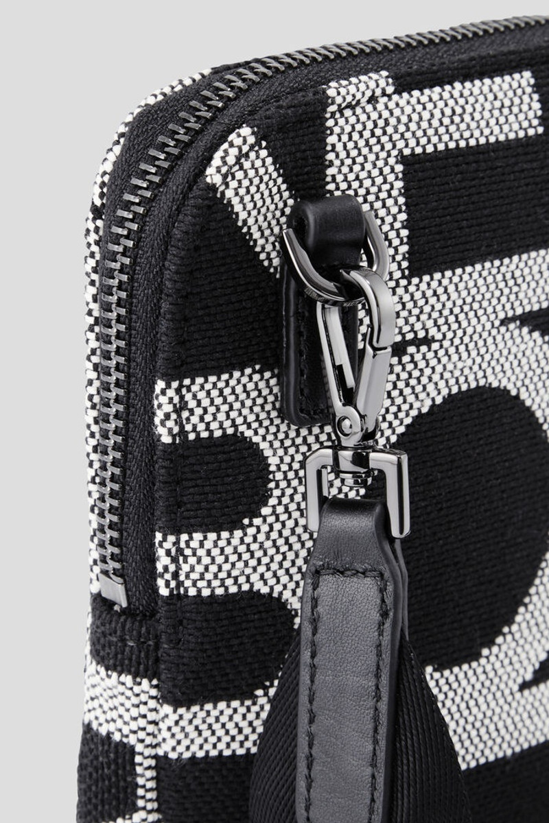 Pany Johanna Smartphone pouch in Black/White 6