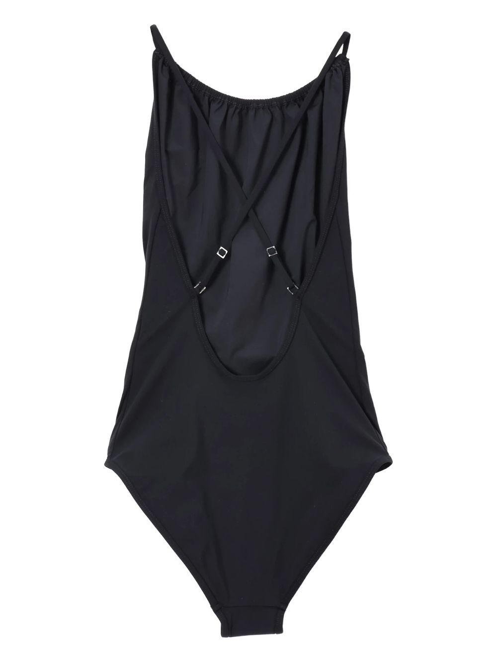 drawstring-neck swimsuit - 2
