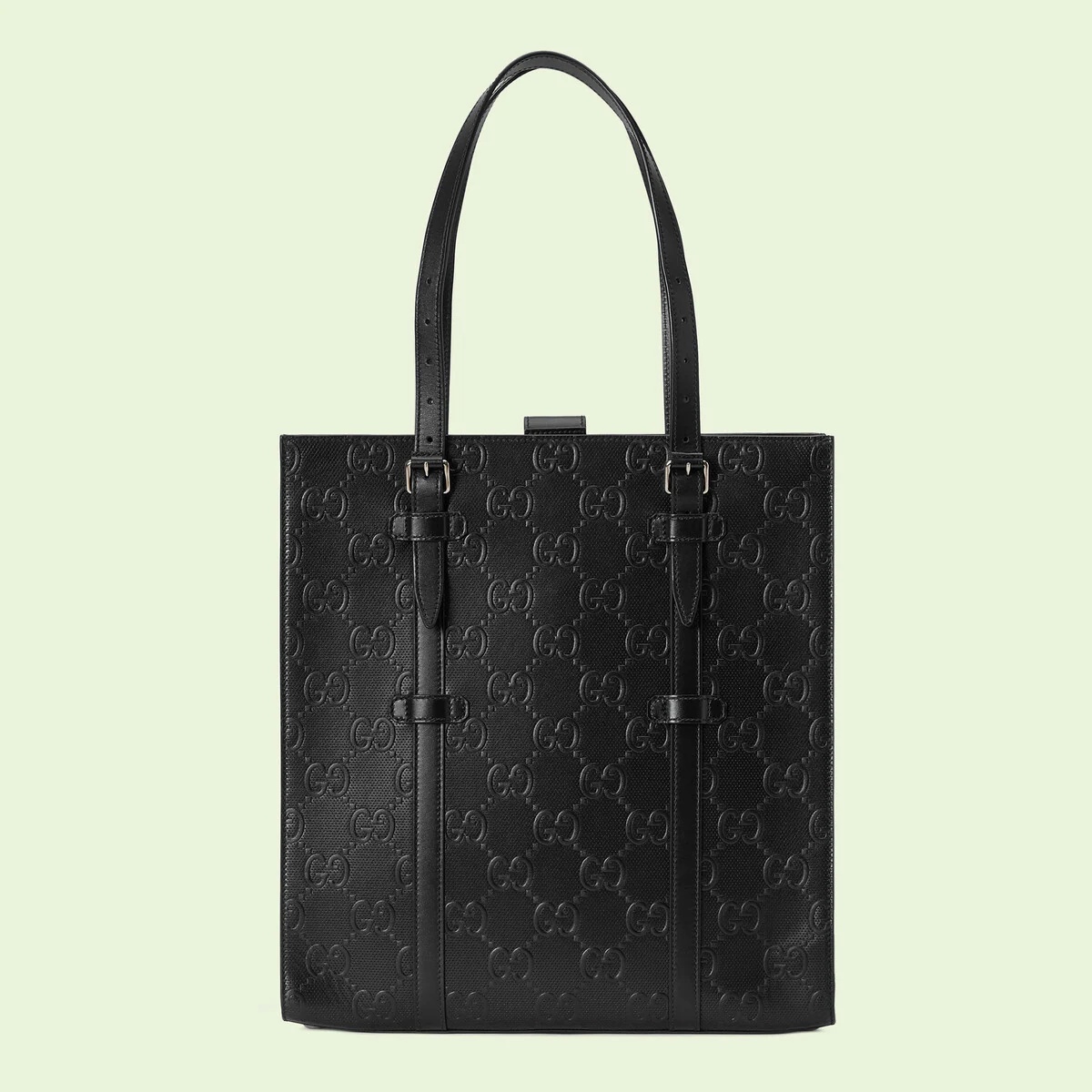 GG embossed medium tote bag - 1