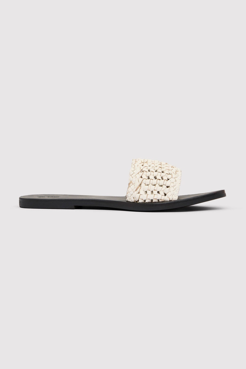 Macrame Mesh Slides - Tofu 4